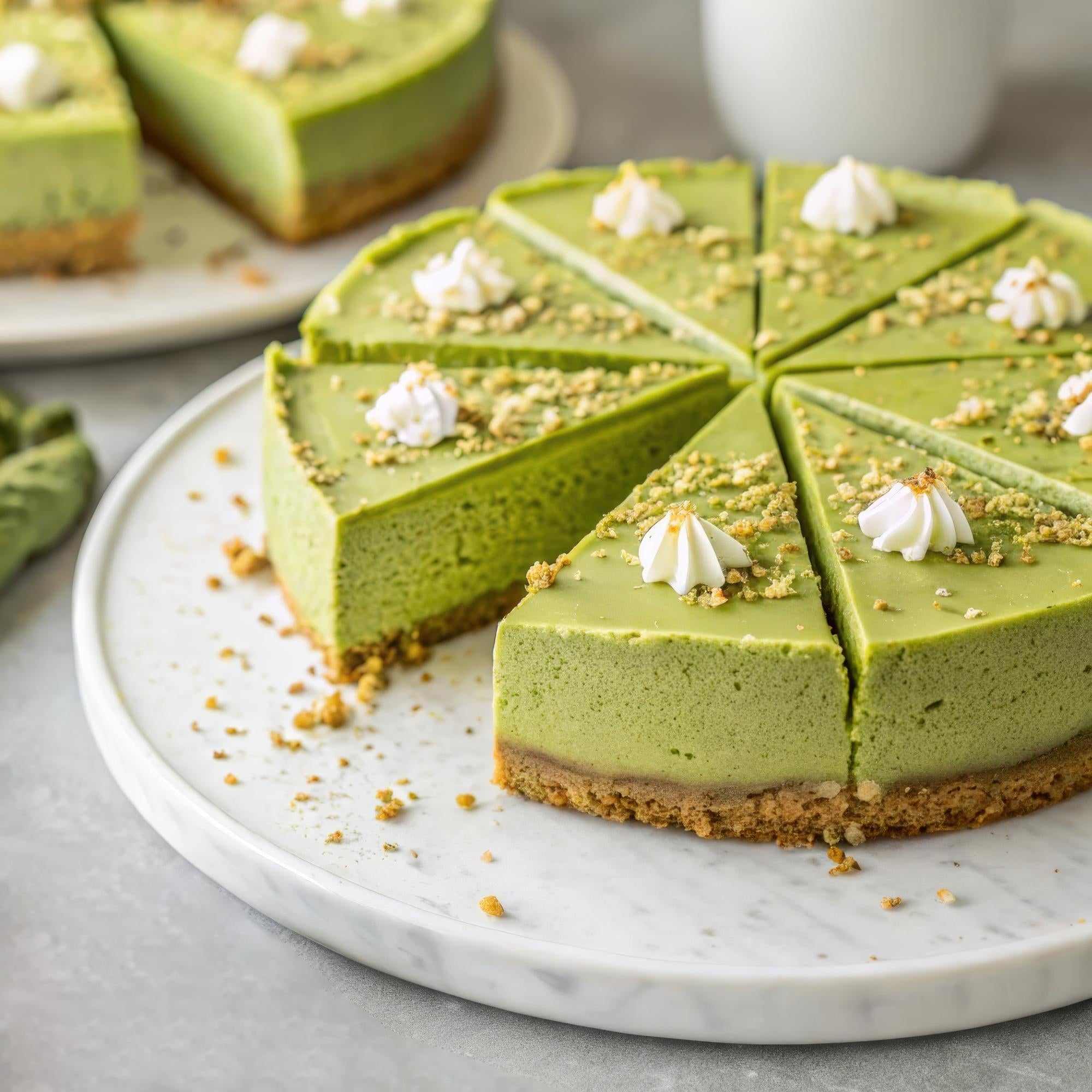 Matcha Cheesecake (No-Bake Luxury Dessert)