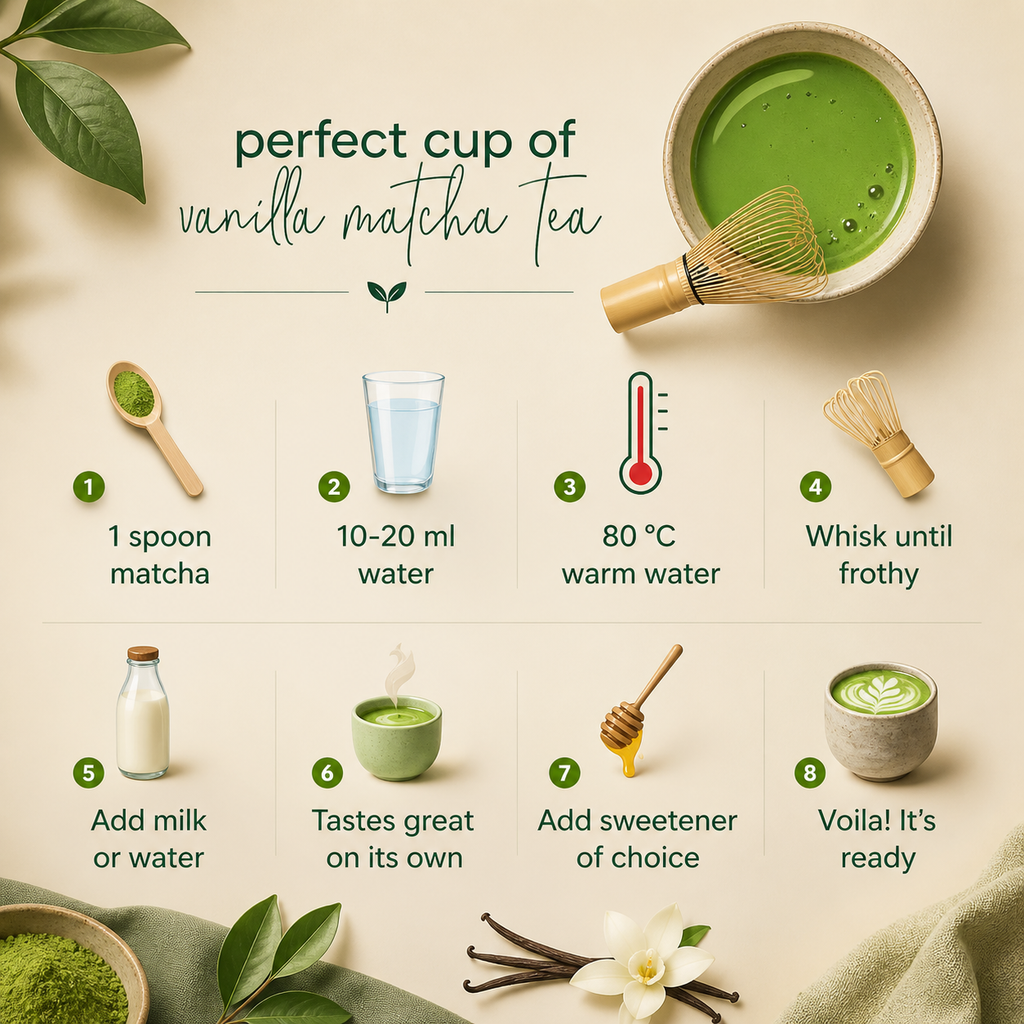 Vanilla Matcha | Creamy Blend | 50g