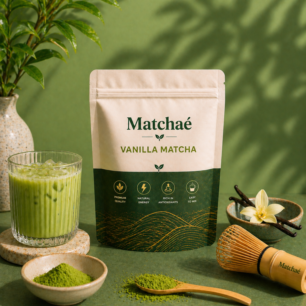 Vanilla Matcha | Creamy Blend | 50g