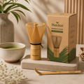 Matcha Bamboo Whisk & Scoop Set | For Lump-free whisking